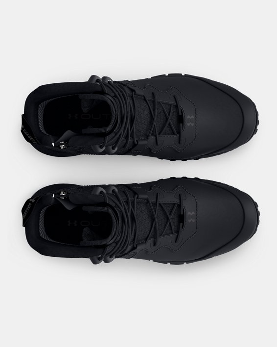 Men's UA Micro G® Valsetz Leather Waterproof Zip Tactical Boots in Black image number 2